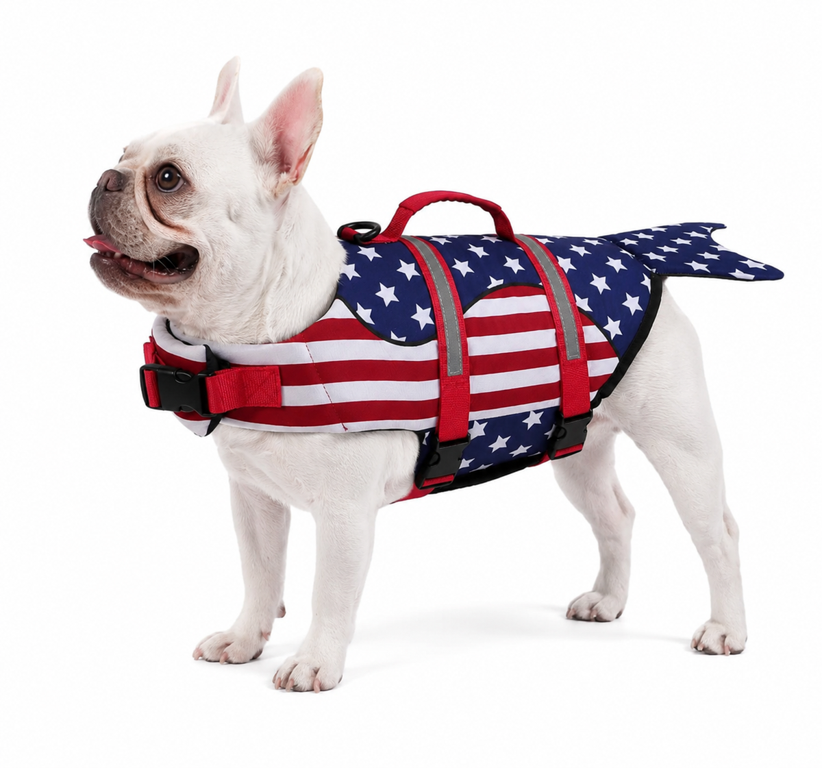 AquaPaws American Flag Dog Life Vest — Built by a Veteran