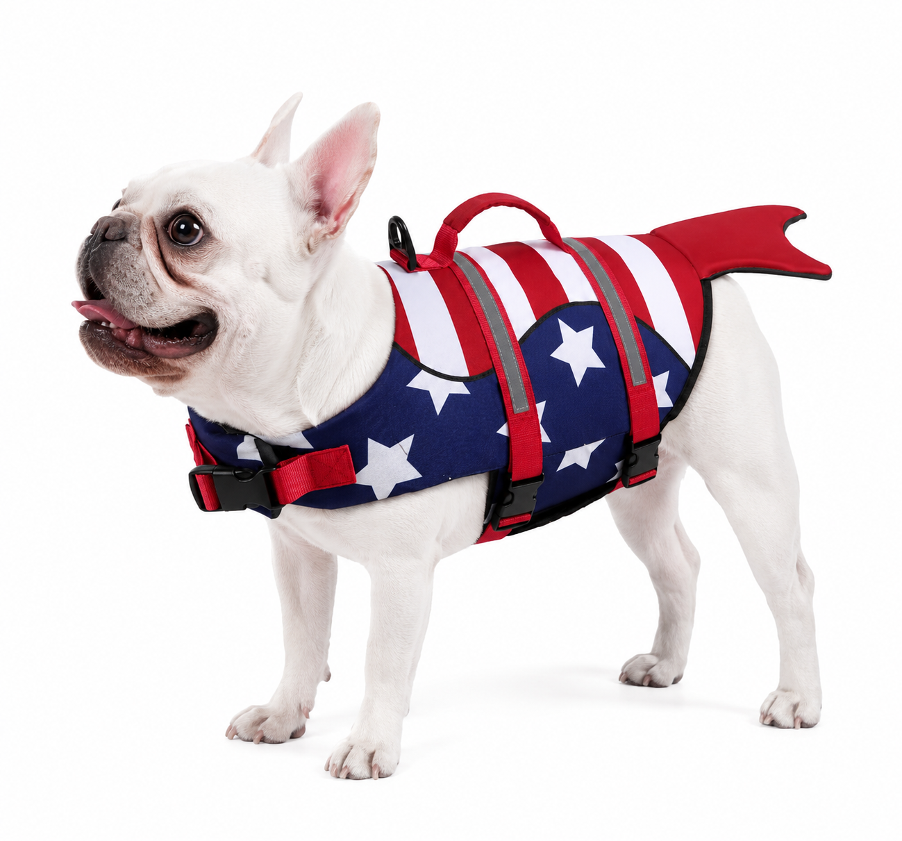 AquaPaws American Flag Dog Life Vest — Built by a Veteran